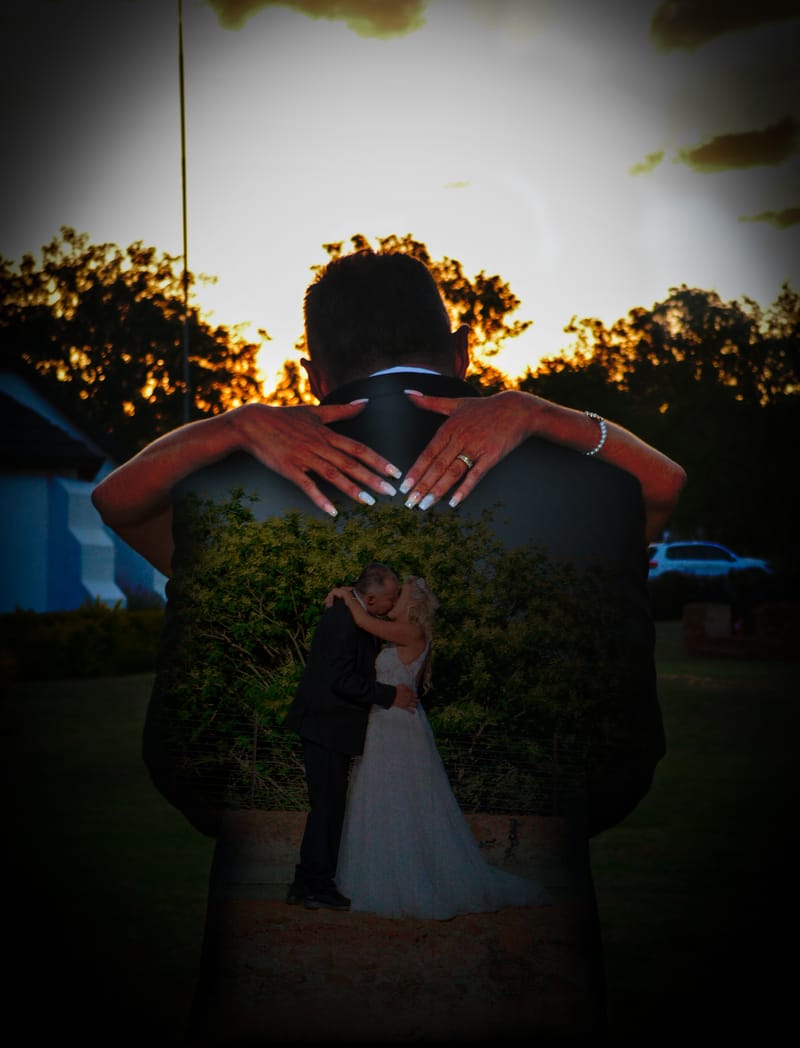 Lara and Des wedding