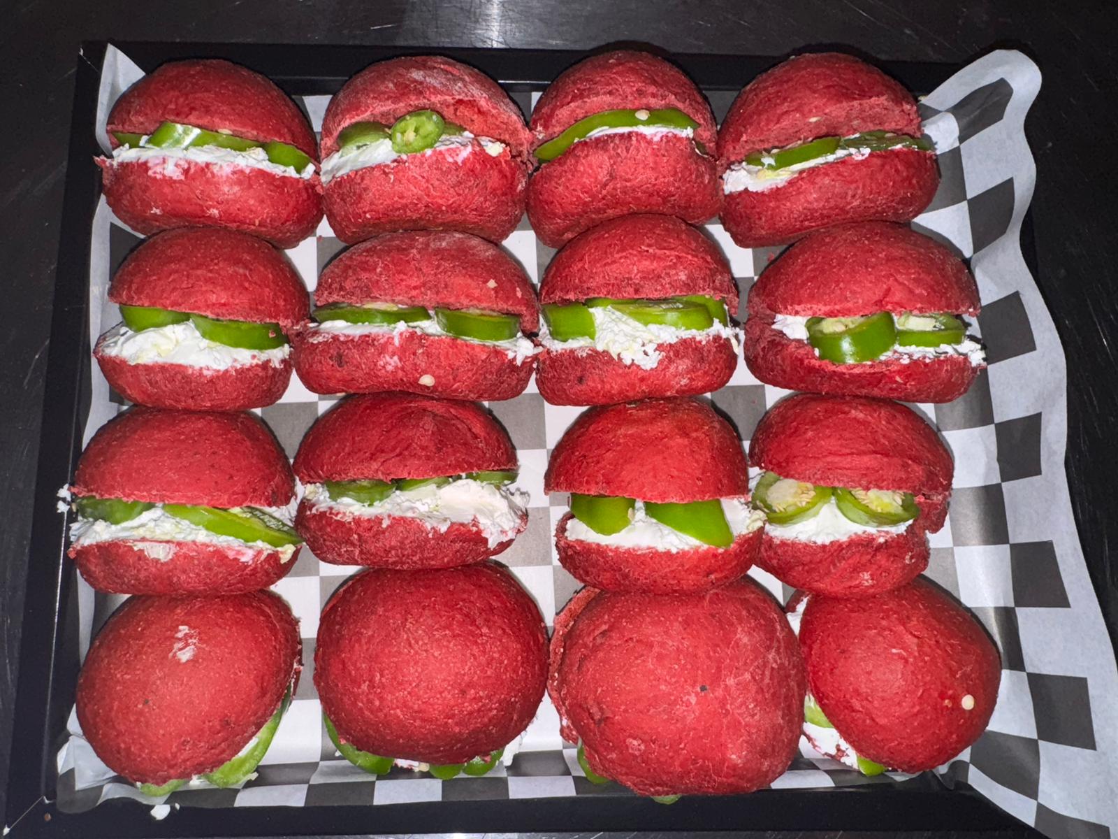 מגש כריכונים בצבעים מיוחדים - 16 י'ח