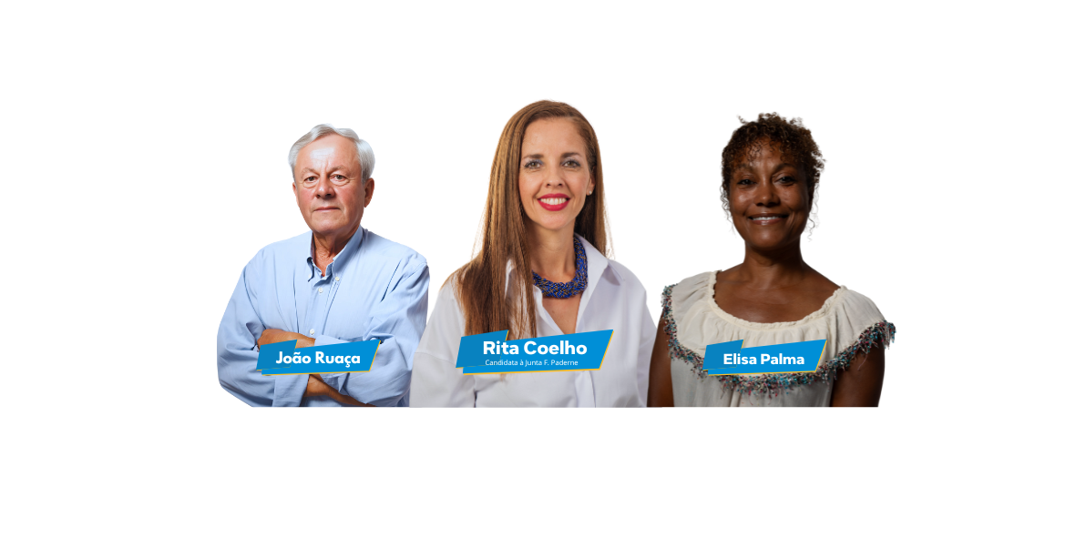 Candidatos à Junta de Freguesia de Paderne