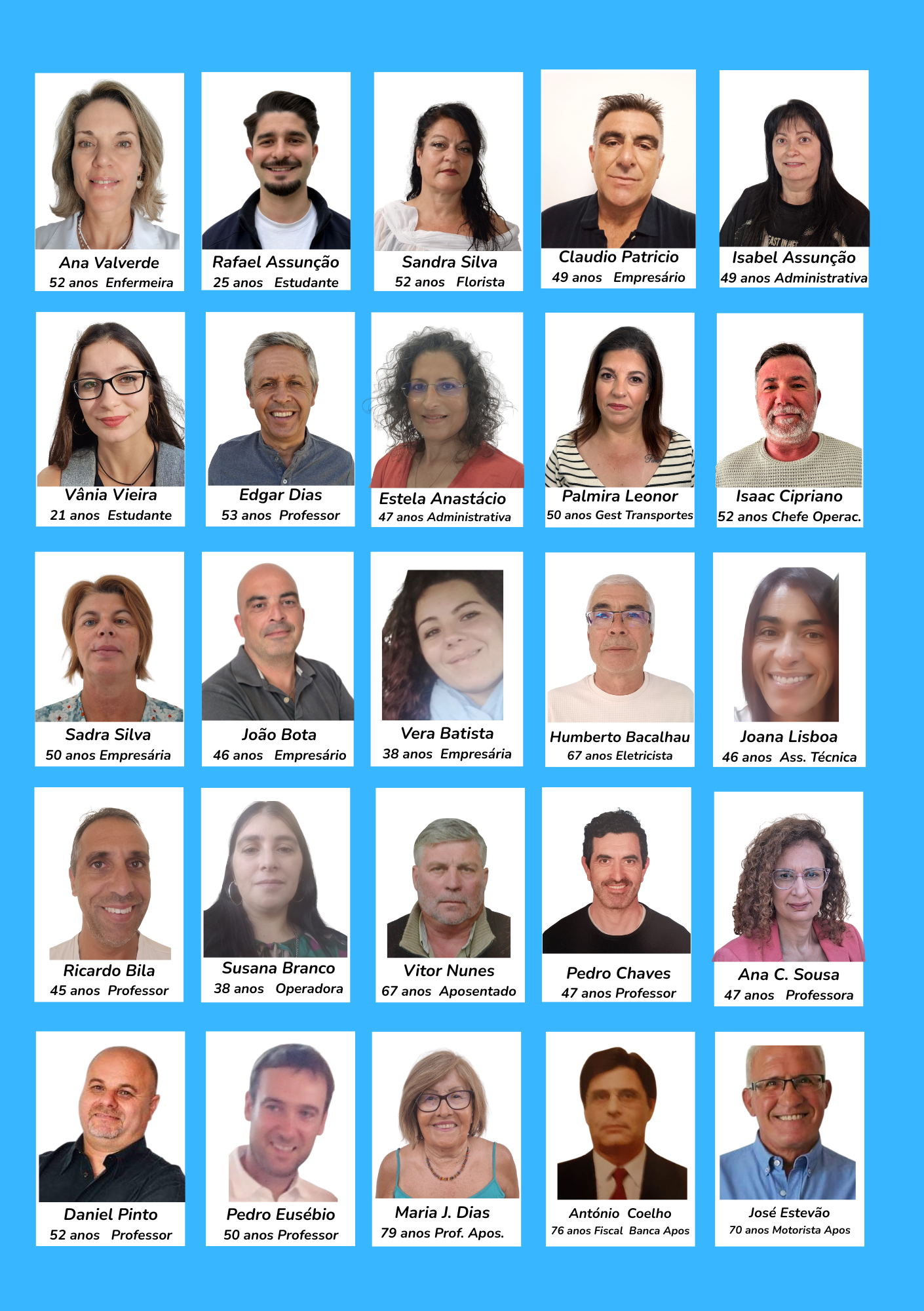 Equipa à Junta de Freguesia de Ferreiras