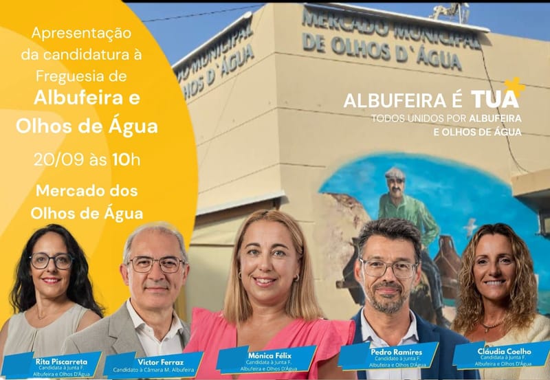Apresentação dos Candidatos à Junta de Freguesia de Albufeira e Olhos D'Água