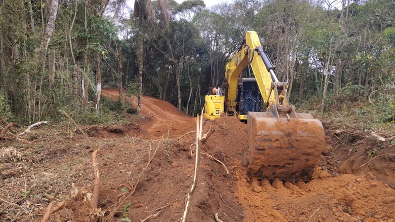 AS OBRAS DA 1ª FASE ESTÃO PROGREDINDO EM RITMO ACELERADO