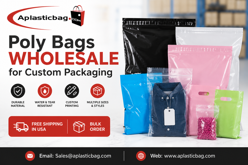 Why Businesses Need Poly Bags Wholesale for Custom Packaging