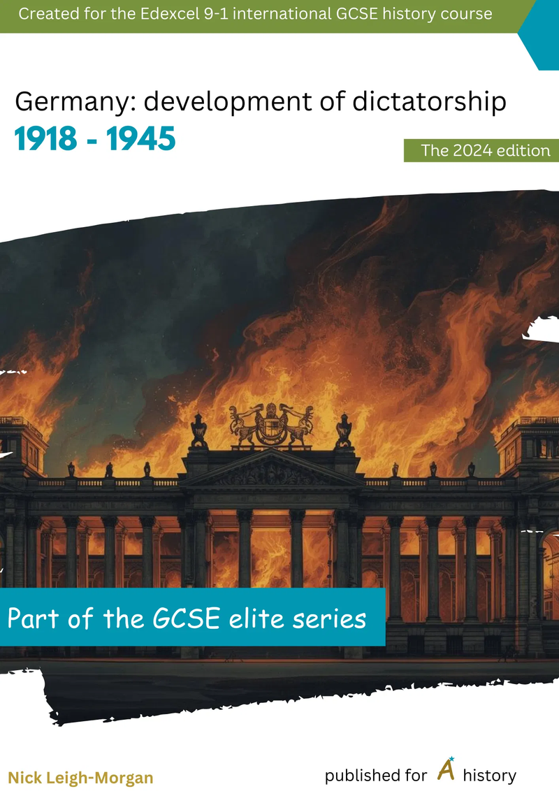 Edexcel: Germany, development of dictatorship: 1918-1945