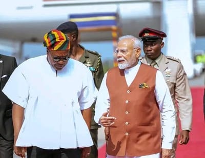 President John Mahama Welcomes Indian Prime Minister to Ghana for a Two-Day Official Visit