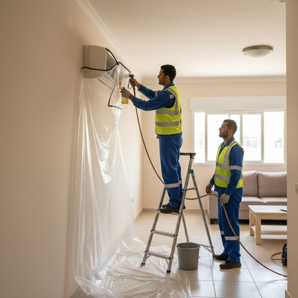 فك وتركيب جميع أنواع المكيفات