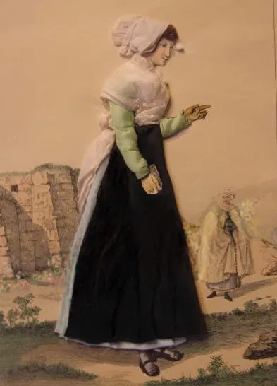 Granvillaise sur la place de l'Isthme