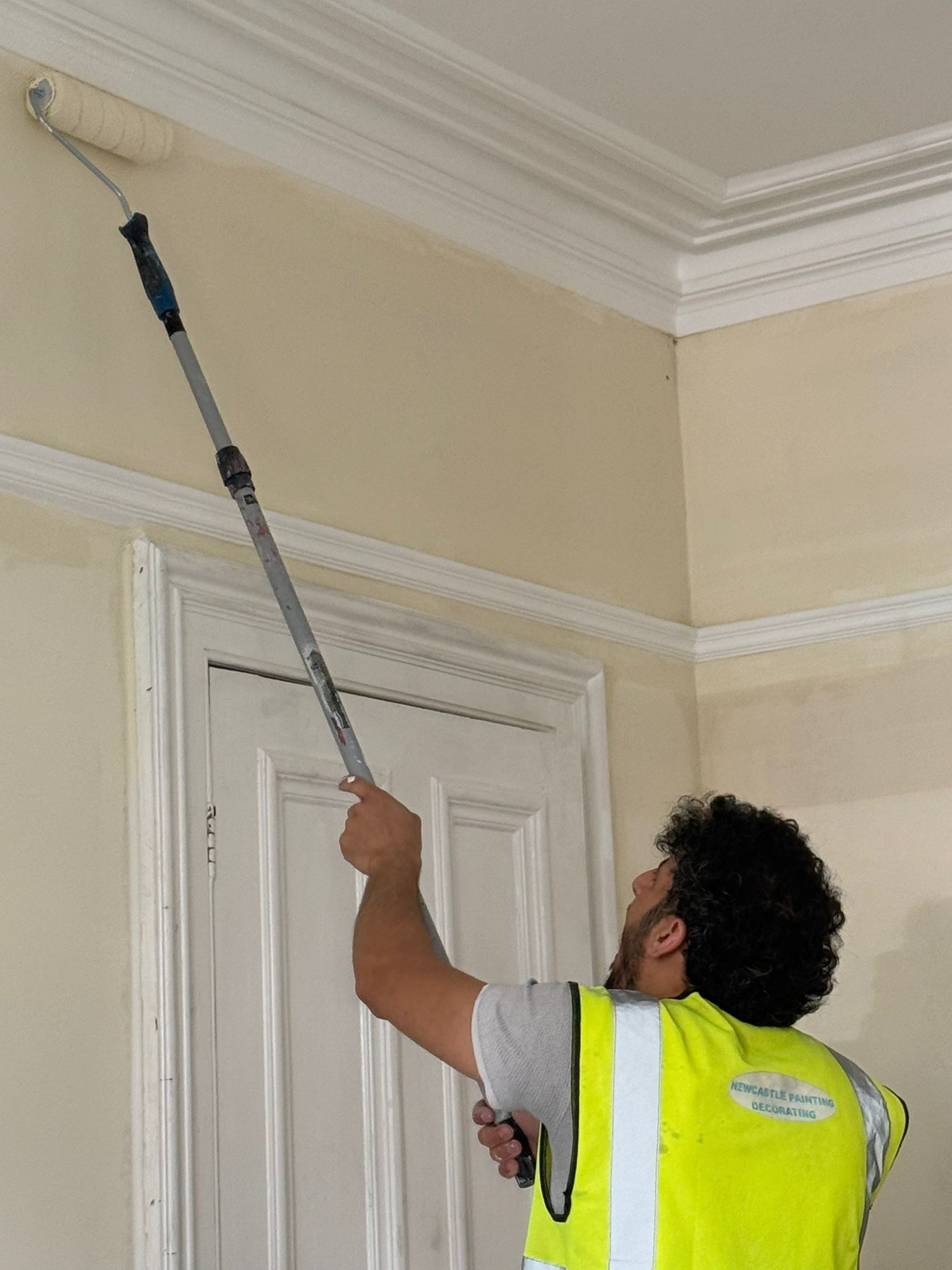 alt=Living room house renovation in Whitley Bay