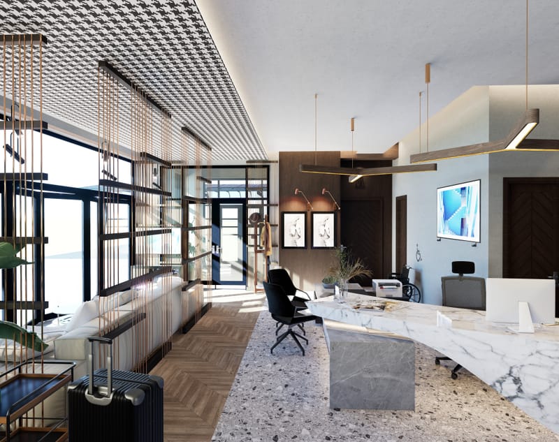 Elegant Hotel,(Lobby) Kyparissia, Messinia