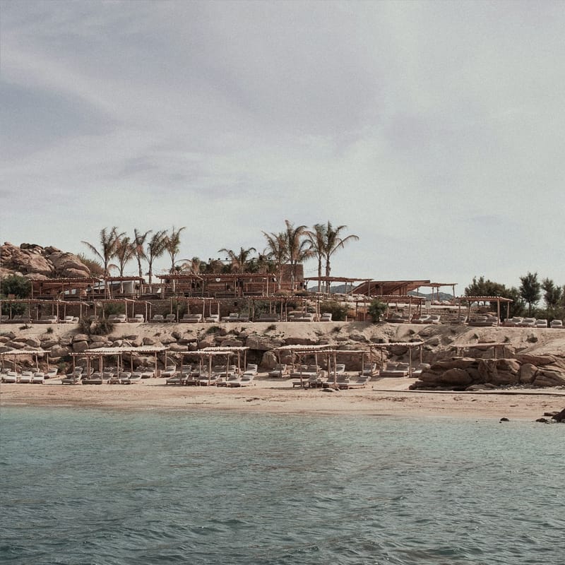 Scorpios Beach Bar Restaurant, Mykonos