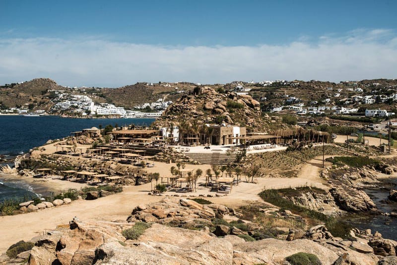 Scorpios Beach Bar Restaurant, Mykonos