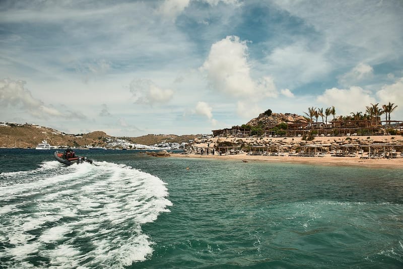 Scorpios Beach Bar Restaurant, Mykonos