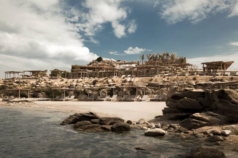 Scorpios Beach Bar Restaurant, Mykonos