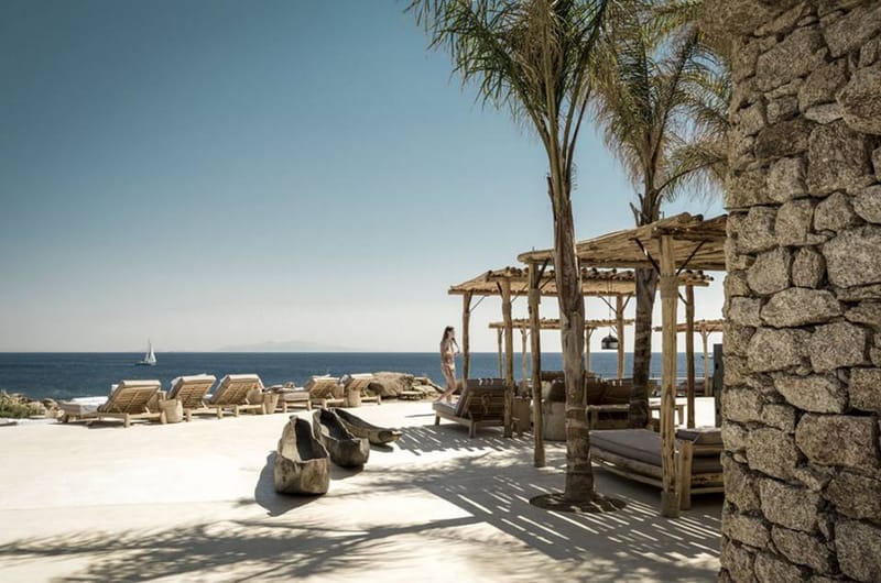 Scorpios Beach Bar Restaurant, Mykonos