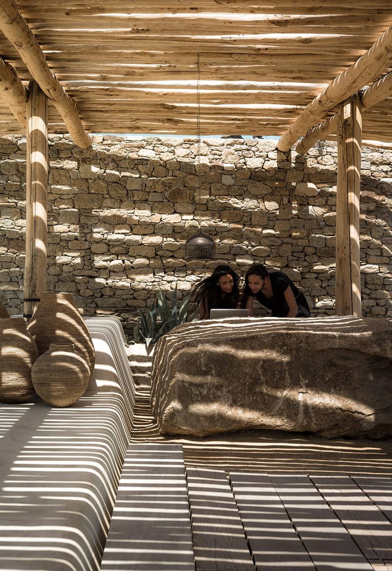 Scorpios Beach Bar Restaurant, Mykonos