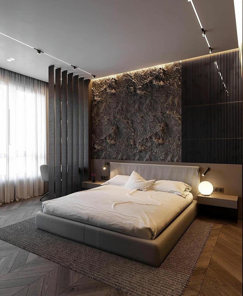 Bedroom Dark Stone
