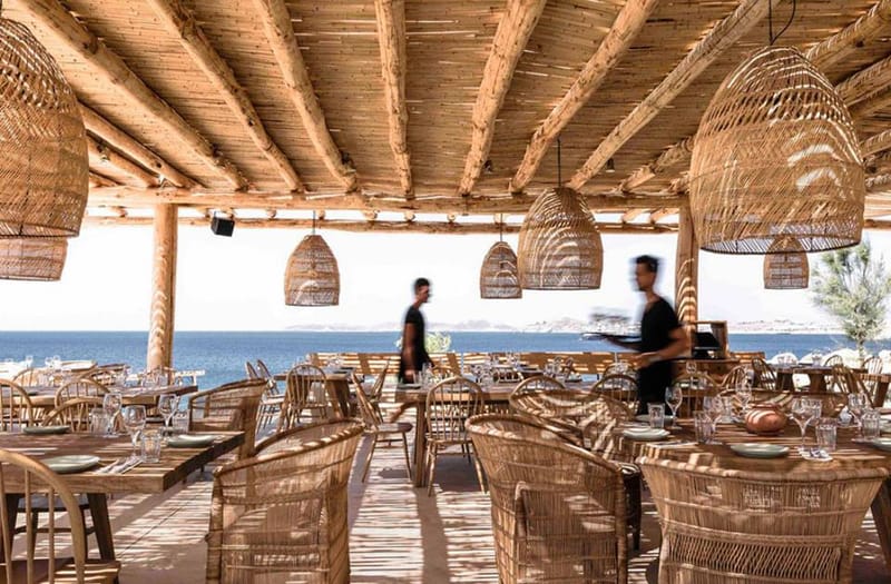 Scorpios Beach Bar Restaurant, Mykonos