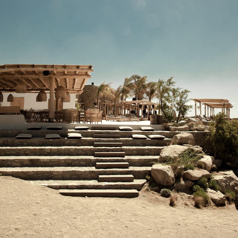 Scorpios Beach Bar Restaurant, Mykonos