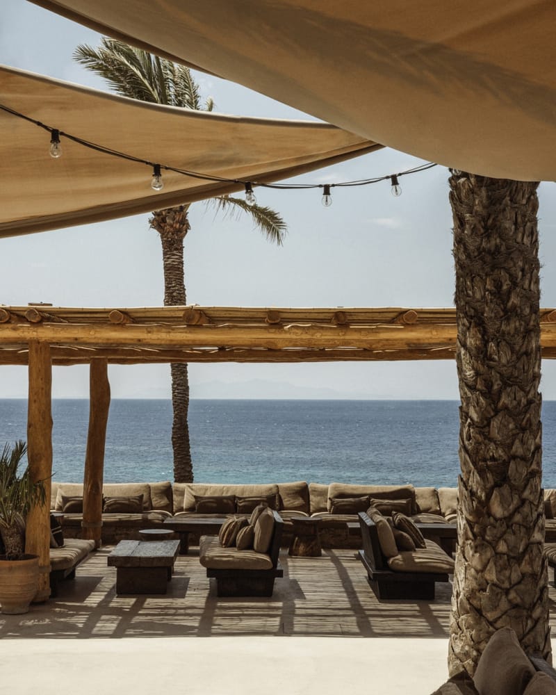 Scorpios Beach Bar Restaurant, Mykonos