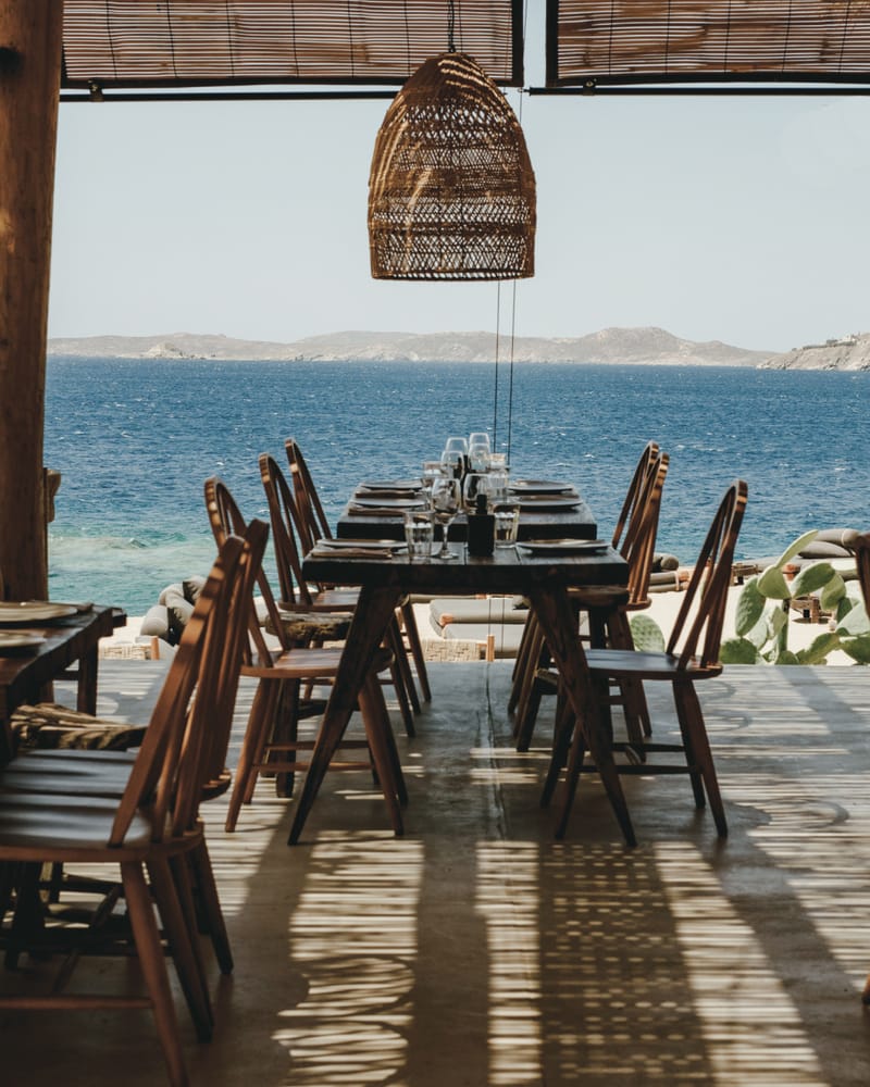 Scorpios Beach Bar Restaurant, Mykonos