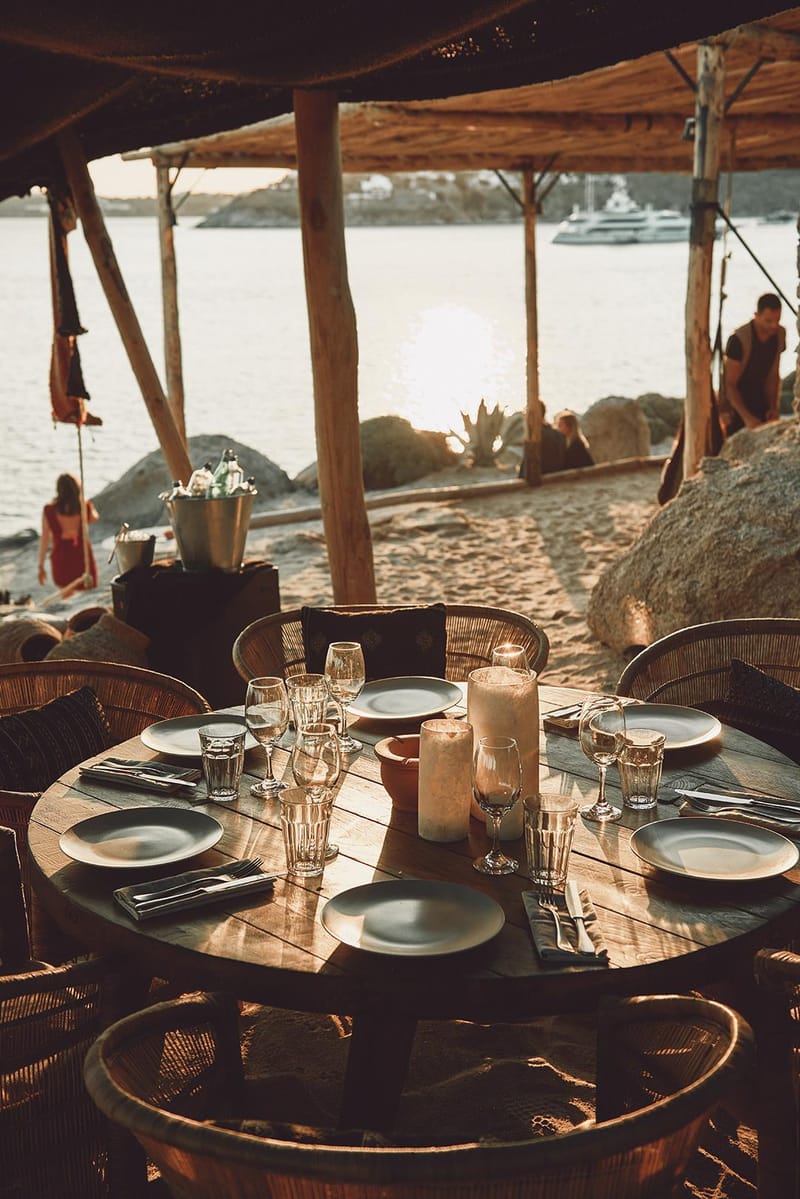 Scorpios Beach Bar Restaurant, Mykonos