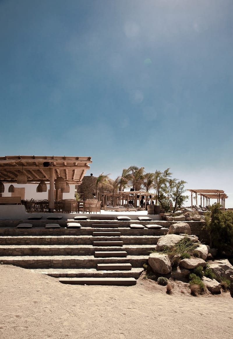 Scorpios Beach Bar Restaurant, Mykonos