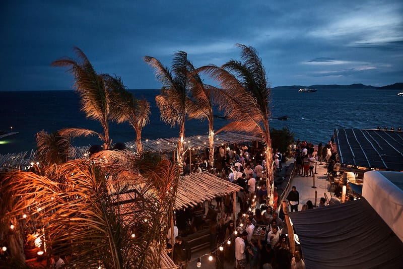 Scorpios Beach Bar Restaurant, Mykonos