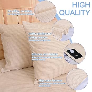Sleep Connection Grounding Pillowcase Buy Now