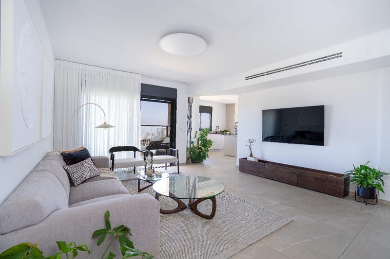 עיצובי חלל המגורים ומרפסות