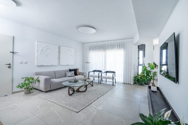 עיצובי חלל המגורים ומרפסות