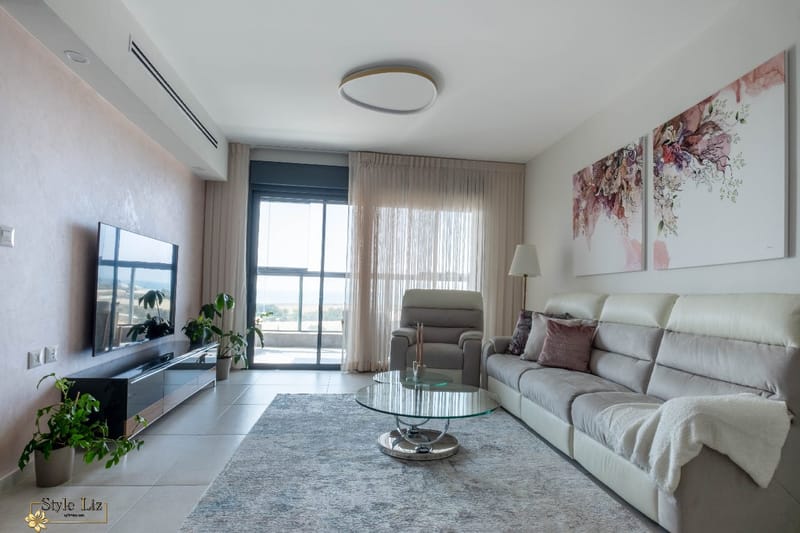 עיצובי חלל המגורים ומרפסות