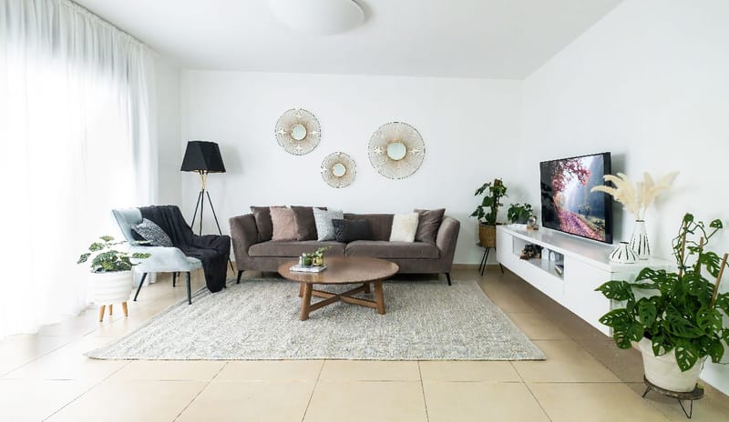 עיצובי חלל המגורים ומרפסות