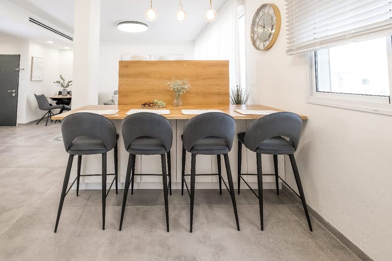 עיצובי חלל המגורים ומרפסות