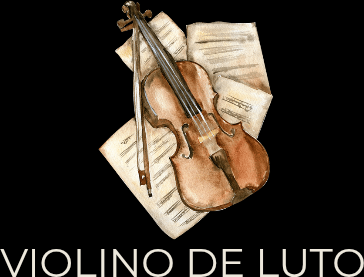 Violino de luto