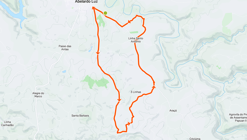 LIGHT 30 KM - Altimetria 580mts