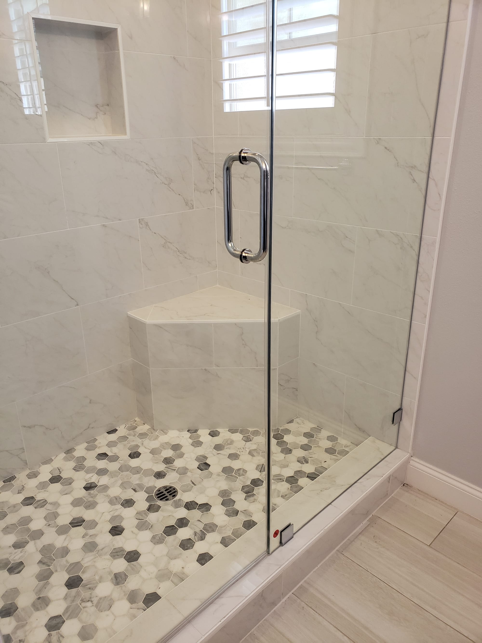 North Hollywood Master Bathroom Shower - 91606