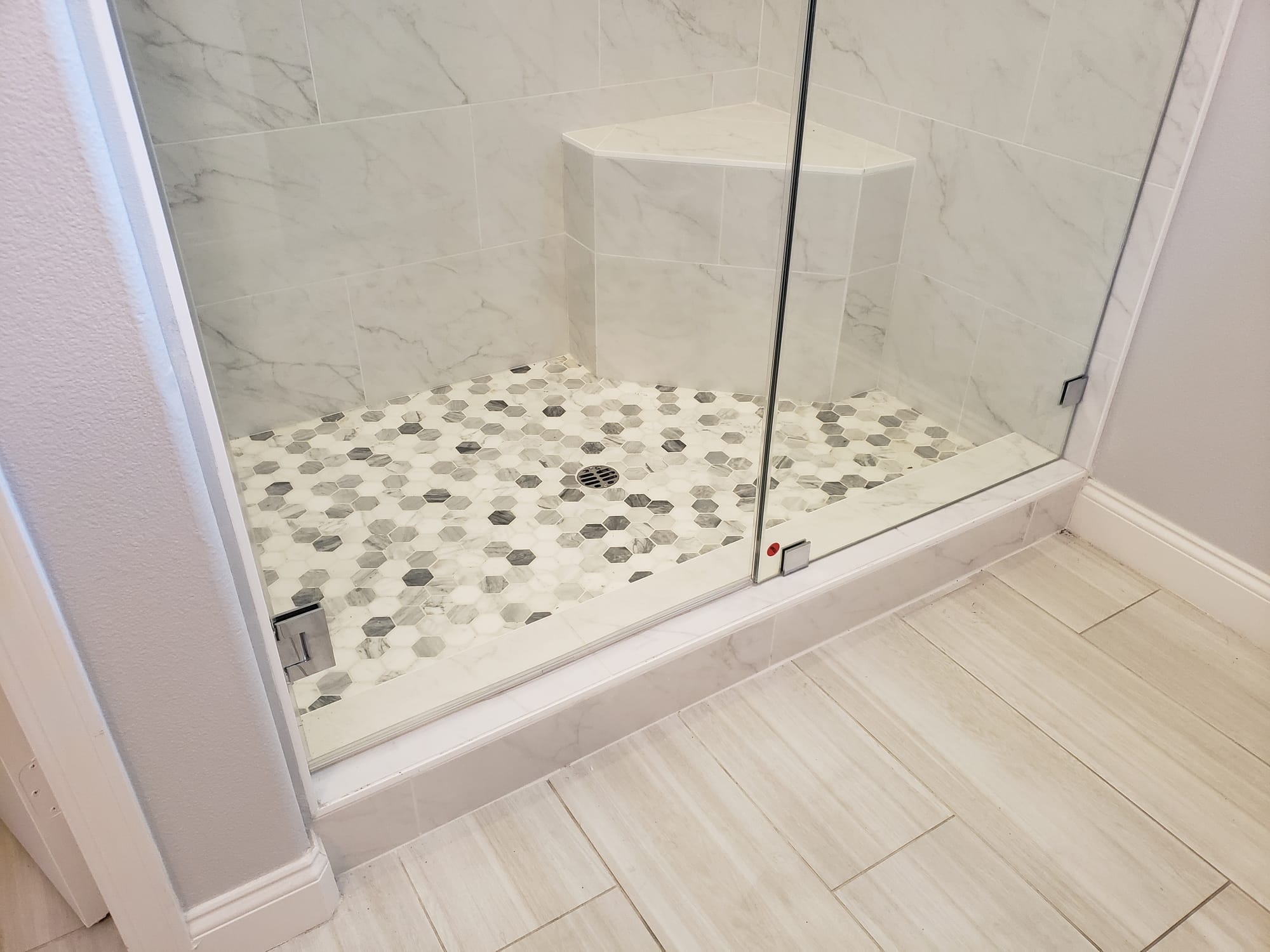 North Hollywood Master Bathroom Shower - 91606