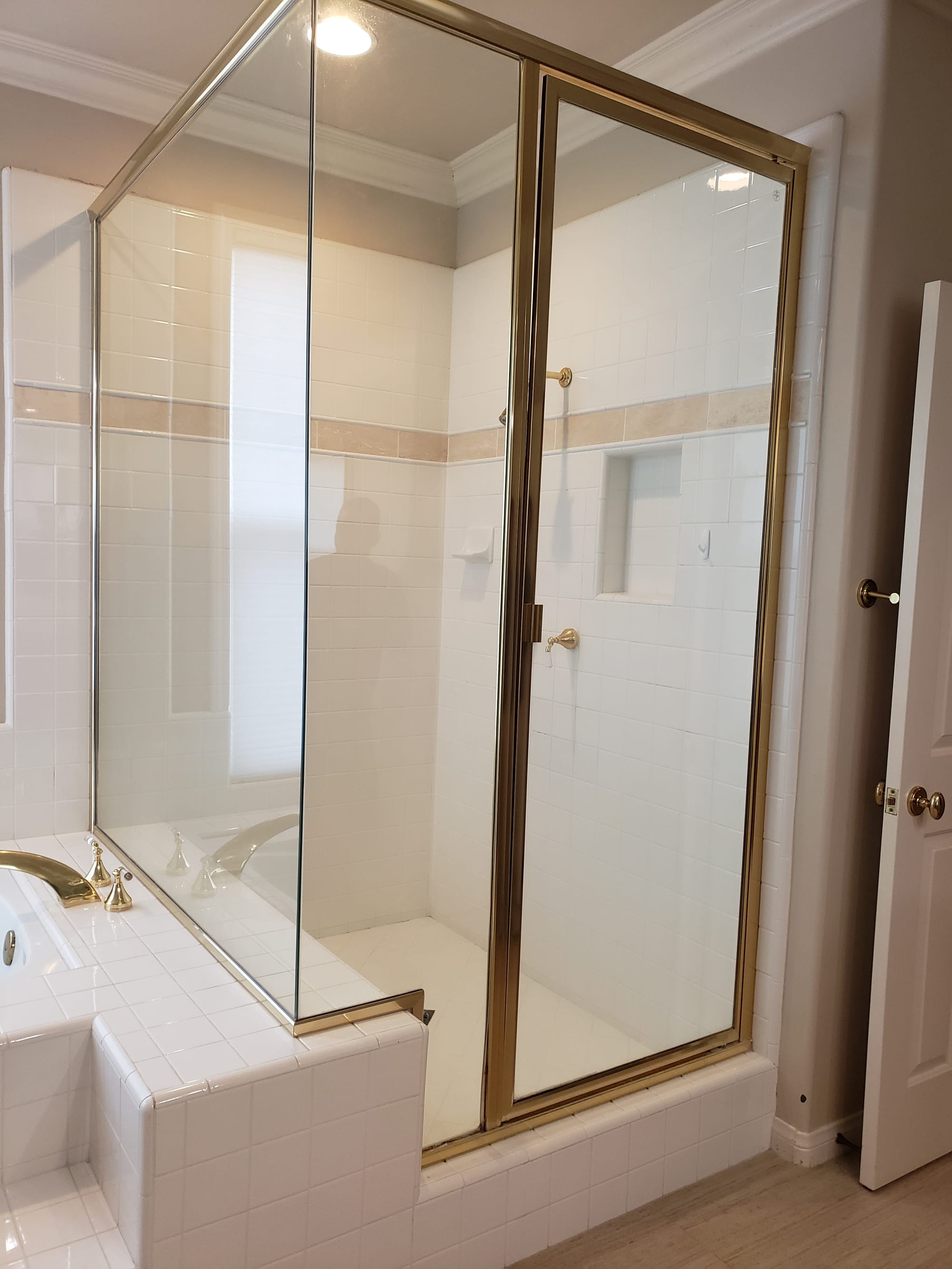 Master Bathroom Shower BEFORE Remodeling - 91302