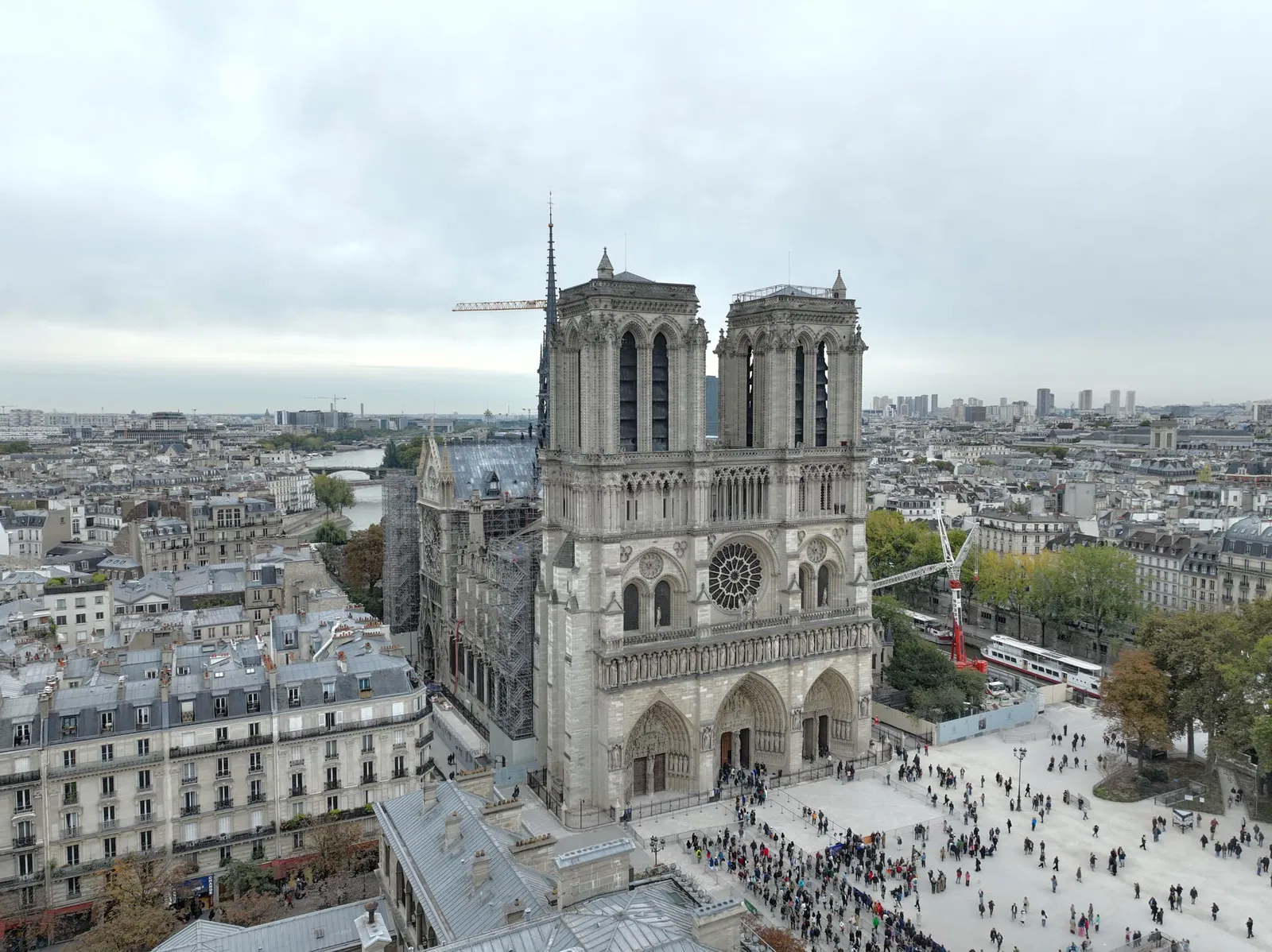 Relevé architecturaux au drone