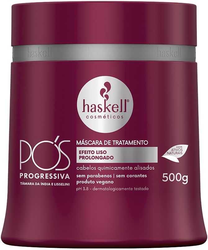 Haskell Mascara Pós Progressiva 500Ml