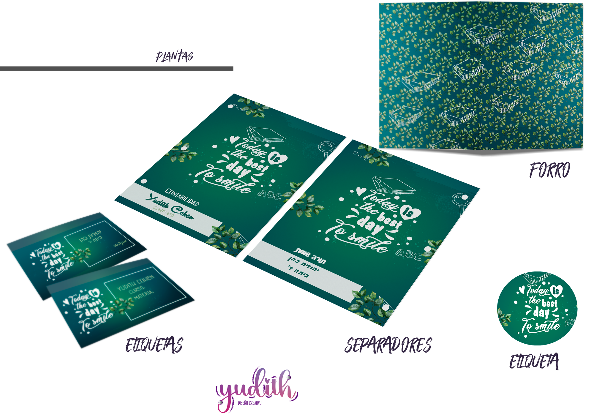 Cuadernos, pegatinas y fundas para el nuevo curso escolar