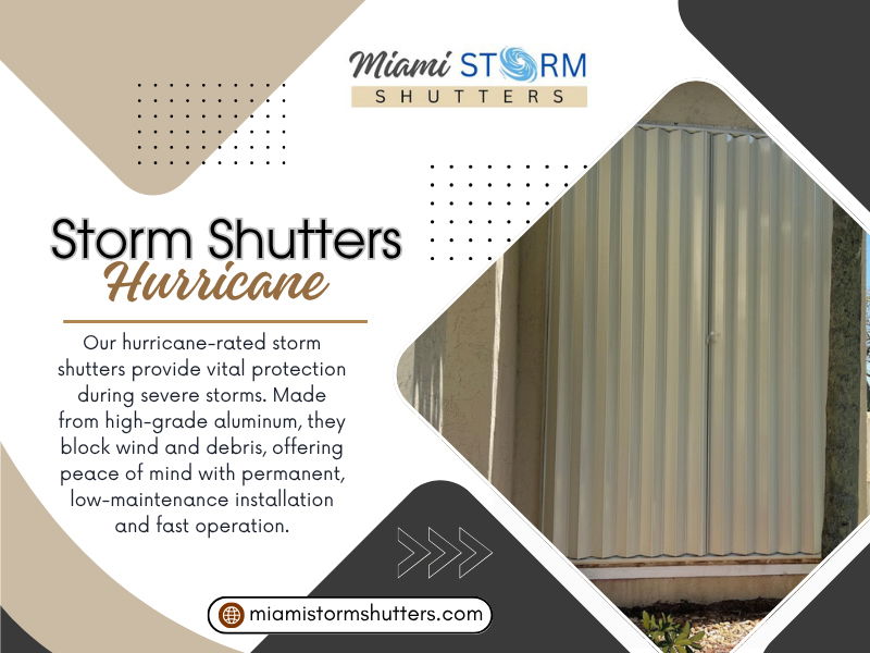 Storm Shutters Hurricane