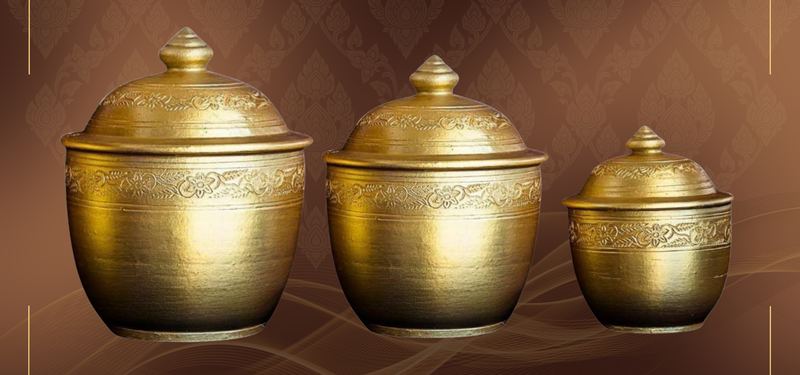 โถลุ้งใส่อัฐิ-อังคาร