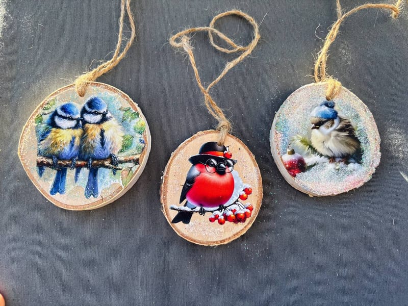 Интерьерное украшение "Птицы"