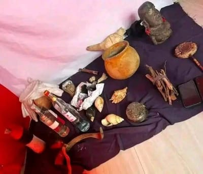 WITCH DOCTOR IN LILONGWE MALAWI