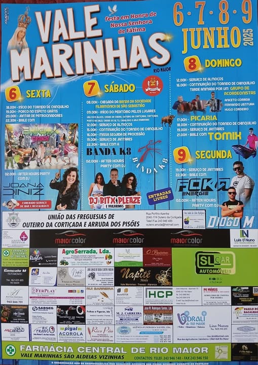 Festa em Vale Marinhas