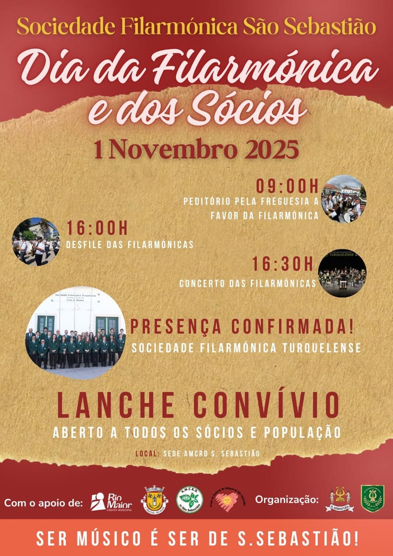 Dia da Filarmónica e dos Sócios