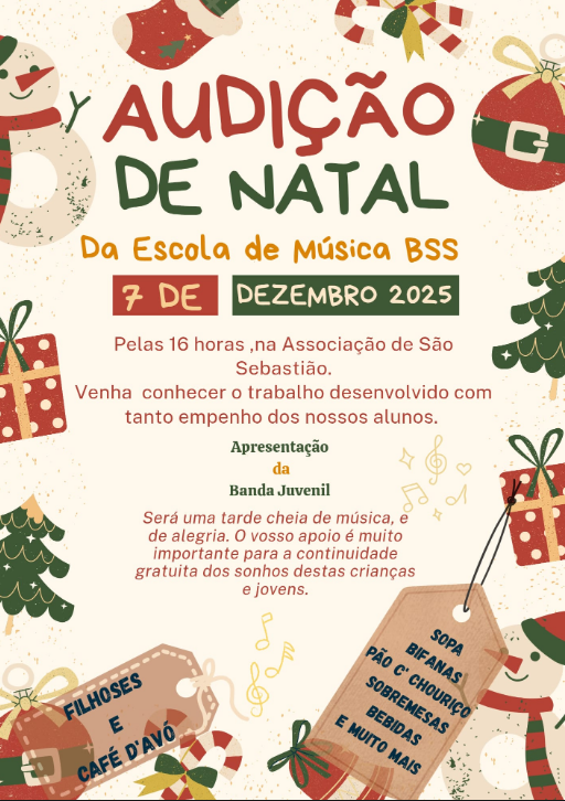 Audição Natal - Escola de Música