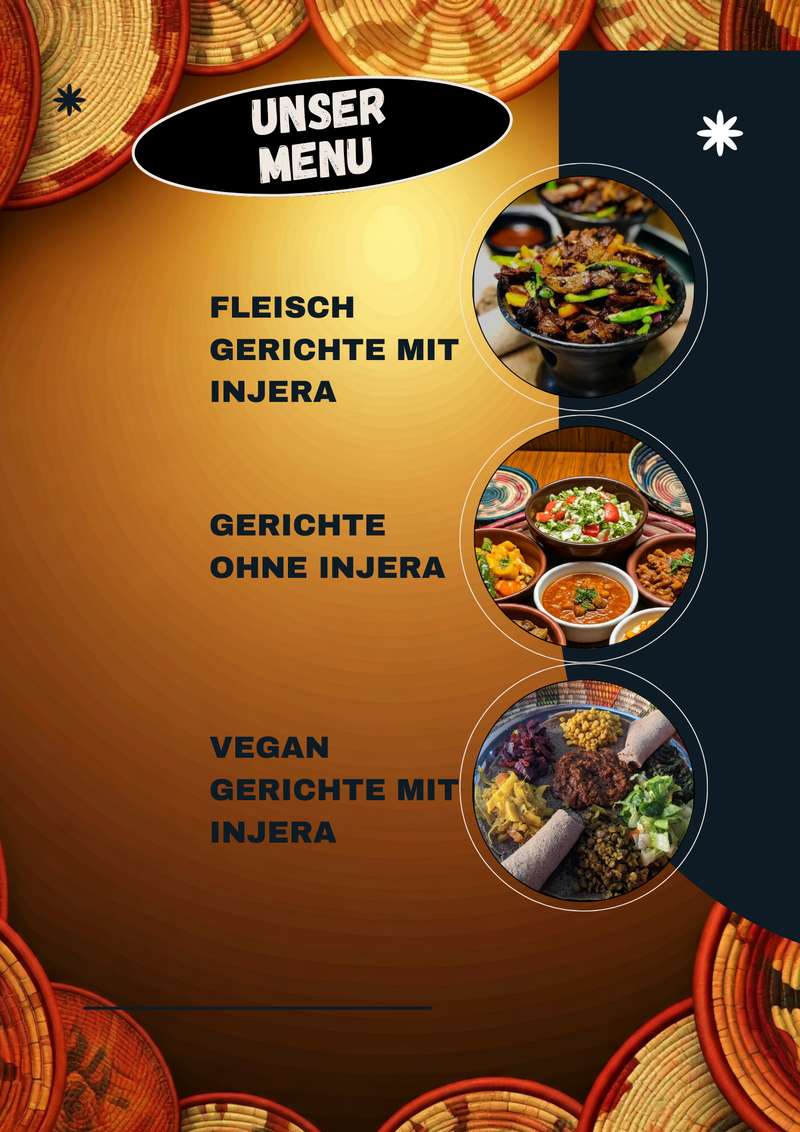 Unsere Speisekarte
