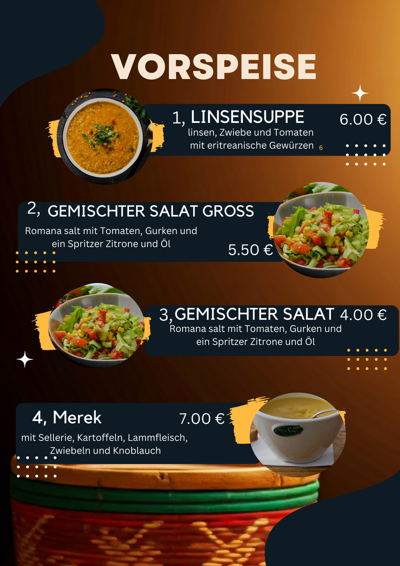 Vorspeisen